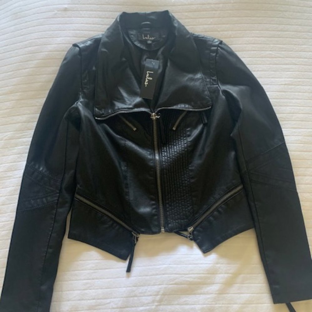 LULUS Leather Jacket